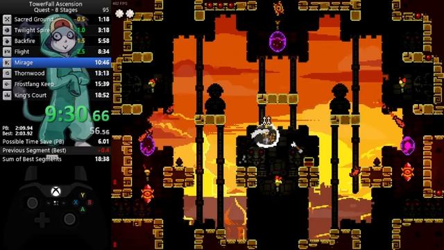 TowerFall Ascension : Any % Quest 8-Stages (normal) [WR] 16/03/2021 смотреть онлайн