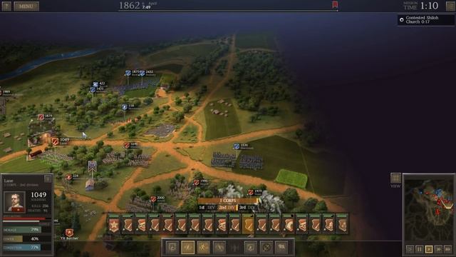 The Battle of Shiloh - Ultimate General: Civil War - CSA Part 7 смотреть онлайн