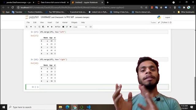 merge dataframes in pandas || pandas merge function смотреть онлайн