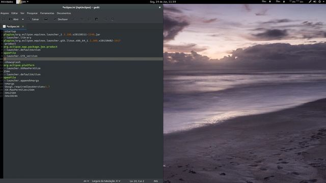 Eclipse 4.5 (Mars) GTK 2 e GTK 3 no Ubuntu GNOME 15.04 смотреть онлайн