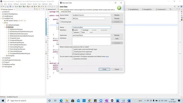 Constructor in Java |Java Constructor #6 смотреть онлайн