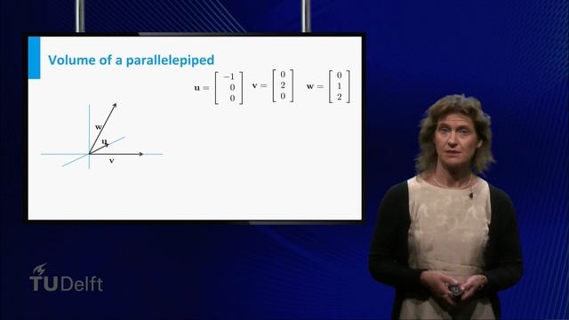 Application of Cross product of vectors - Mathematics for Engineers - Vectors - TU Delft смотреть онлайн