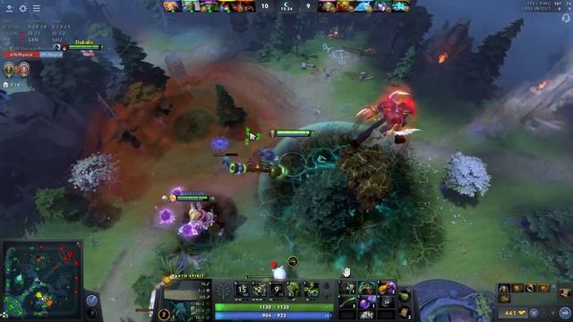 YapzOr meets Topson's Invoker with Meteor Hammer item build смотреть онлайн
