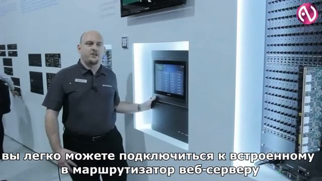 Crestron Digitla Meida 64x64: матричный коммутатор с тач-упралением смотреть онлайн