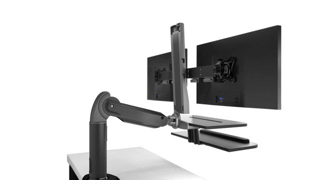 CDG Sit-Stand Collection: SP201 2-tier Sit-Stand Workstation смотреть онлайн
