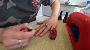 КРАШУ НОГТИ ГЕЛЬ-ЛАКОМ/Как наносить гель лак?/Красиво в домашних условиях
