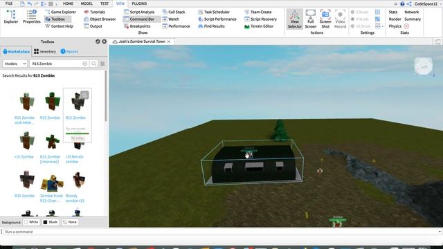Add Zombies to your Roblox Game which chase and kill you! CoderBlox.com смотреть онлайн