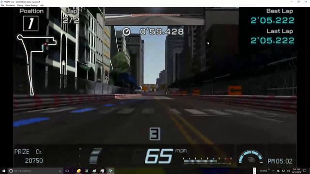 Gran Turismo Pt 1 PSSPP v1.3 PSP emulator test run смотреть онлайн