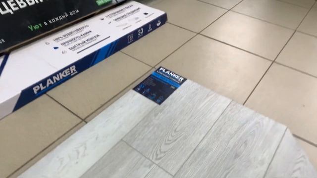 SPC ламинат Planker Дуб Жемчужный 1004