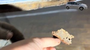 Замена порогов на Volkswagen Polo IV. Часть 2. Примеряем новые пороги.