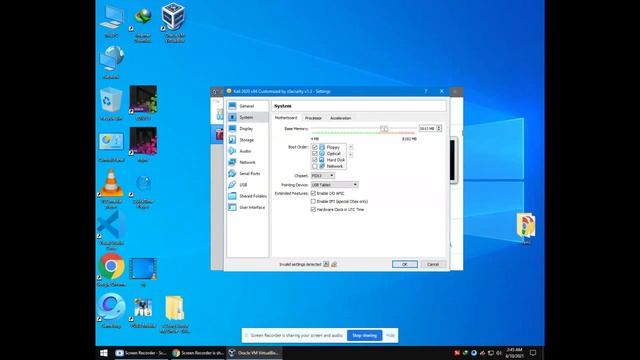 How to download and install the oracle virtual box and kali Linux in it easily смотреть онлайн