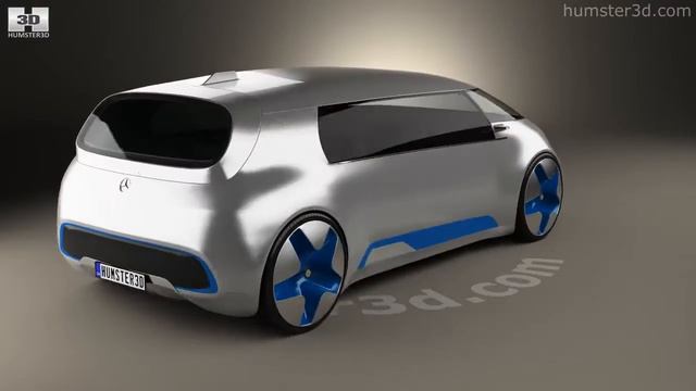 Mercedes-Benz Vision Tokyo 2015 3D model by Humster3D.com смотреть онлайн