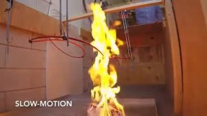 Демонстрация пожаротушения с помощью ФТОРКЕТОН ФК-5-1-12 (СУХАЯ ВОДА)