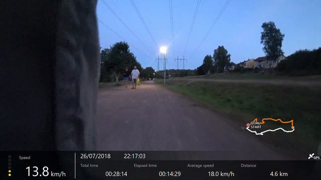 Sunset cruise around Mölndal, Sweden смотреть онлайн