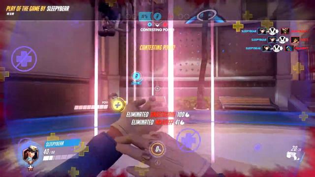 Overwatch Dva highlight 28.11.17 смотреть онлайн