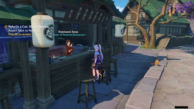 Genshin Impact - Neko Is a Cat: Shrine Recipe (World Quest) смотреть онлайн