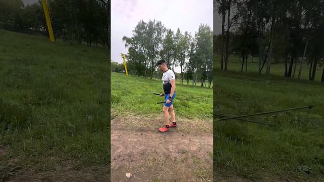 Трейлраннинг. Техника подъема в гору с палками. смотреть онлайн