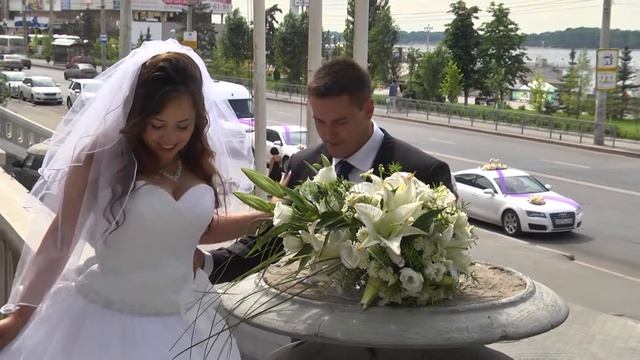 Свадьба Антона и Марии. Прогулка после ЗАГСа