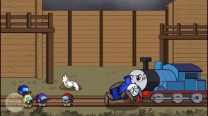 CHOO CHOO CHARLES vs THOMAS & GHOSTBUSTERS 4 EP.3 l Among Us Animation