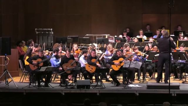 Concierto Andaluz (J. Rodrigo) - 3rd mov., by Alachua Guitar Quartet смотреть онлайн