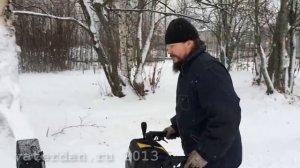 Снегоуборщик CHAMPION STT1170E на гусеничном ходу