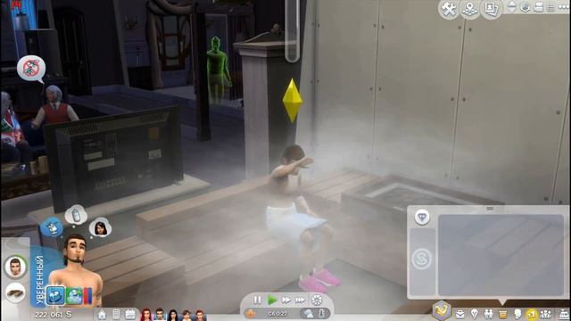 Очень жарко😳 The Sims 4: Challenge "Черная вдова" #7 смотреть онлайн