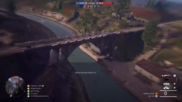 Battlefield 1- Tank Mortar Multikill смотреть онлайн