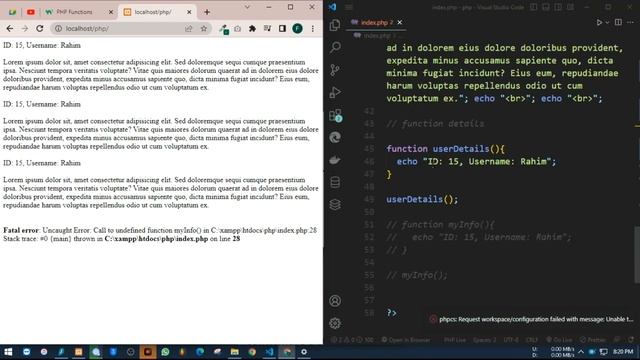 26. PHP Function Arguments ◉ PHP Tutorial Bangla ◉ @amimasudbd смотреть онлайн