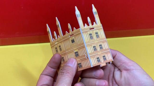 DIY Craft Instruction 3D Puzzle Cubicfun Cityline LONDON