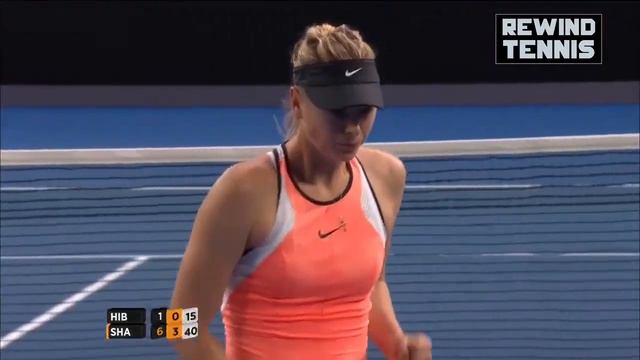 Sharapova vs Hibino ● 2016 AO (R1) Highlights смотреть онлайн