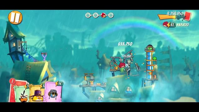 Angry Birds 2 - Game Play | Clan Battle Today | City Pig Problems (iOS & Android) смотреть онлайн