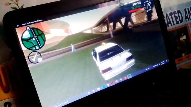 Grand Theft Auto San Andreas Microsoft Store Version Gameplay via Sony VPCEG18FG Windows 10 Home смотреть онлайн