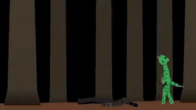 Black panther vs Dino piggy! (Stick nodes animation) смотреть онлайн