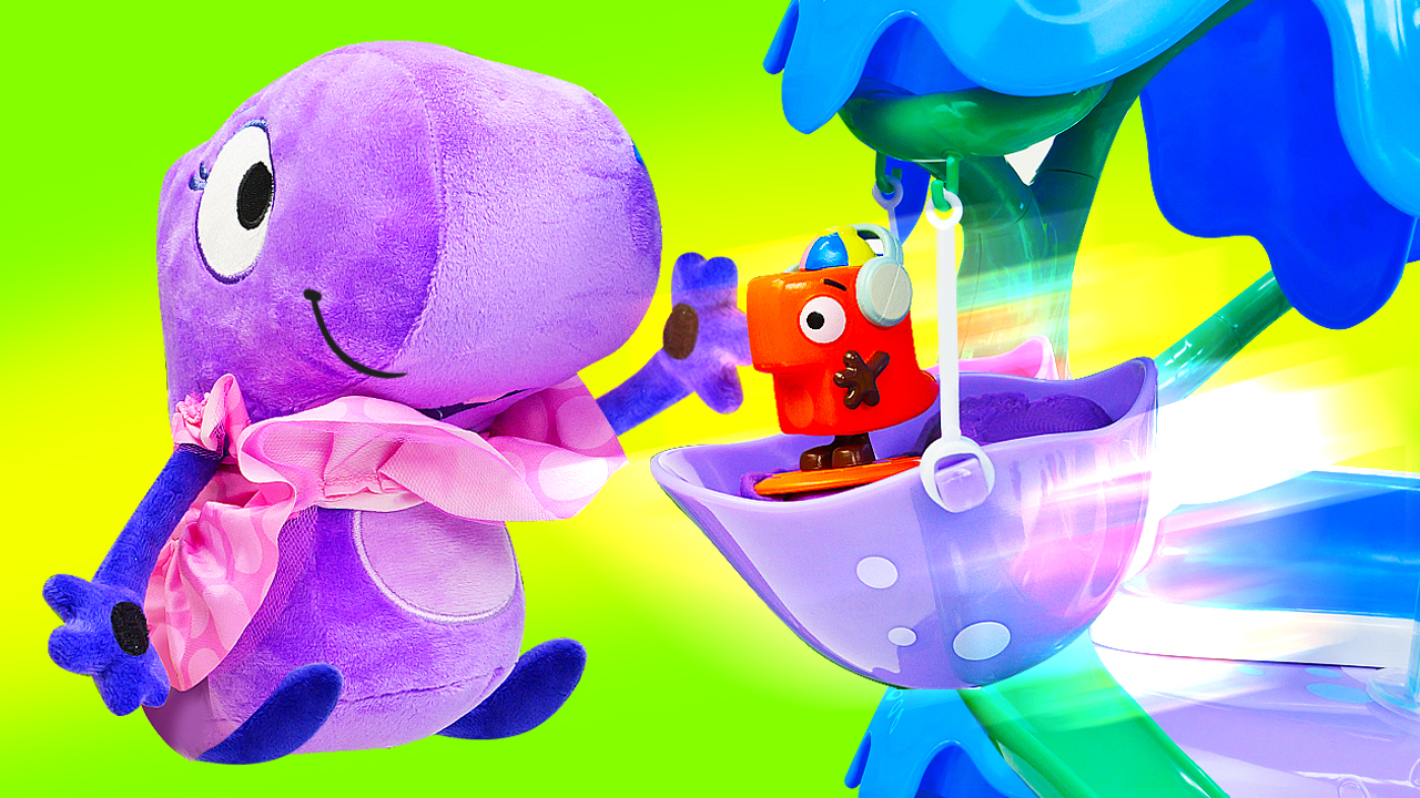 Маша Капуки Кануки устроила сюрприз динозаврам! Распаковываем игрушки в дино сити! Игры для детей смотреть онлайн