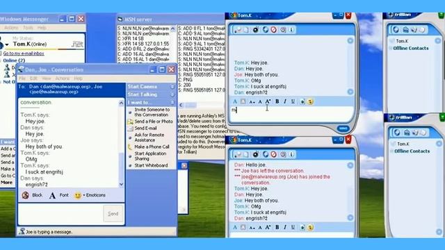 Пару слов про Microsoft MSN Messenger смотреть онлайн