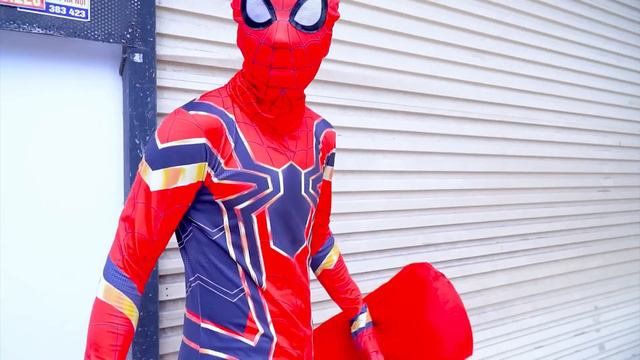 TEAM SPIDER MAN in REAL LIFE #13 | Godzilla x Kong The New Empire | Kingdom the Planet of the Apes смотреть онлайн