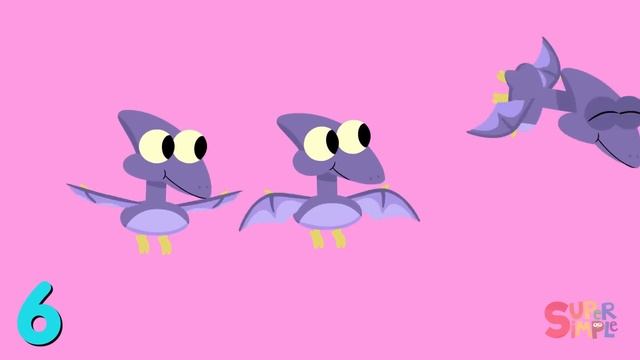 10 Little Dinosaurs | Kids Songs | Super Simple Songs смотреть онлайн