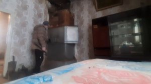 ломаем галанку и печку / итог трех дней