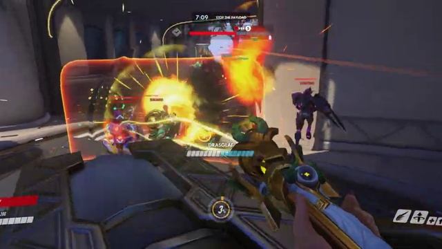 Overwatch - 32:9 (5120 x 1440) - Mercy Gameplay смотреть онлайн