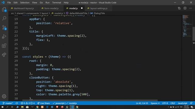 67 Separating Modal Component React Js | Reactor смотреть онлайн