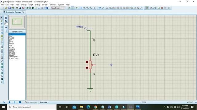 how to use potentiometer in proteus | how to use variable resistor in proteus смотреть онлайн
