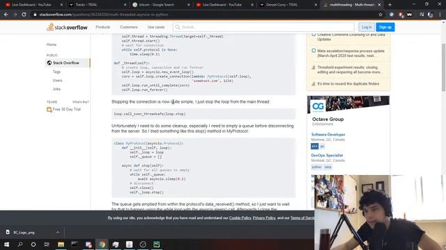 Coding Python BTC Trading Bot | Day 2: Async loops смотреть онлайн