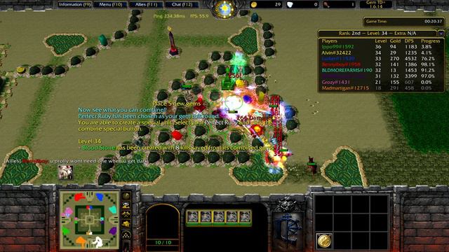 ALL GOOD RUN THIS GAME :D - Gem TD - WARCRAFT 3 REFORGED Indonesia