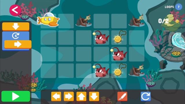 Coding Skills Level 3 Loops - Block Coding Game - Games to Learn Coding смотреть онлайн