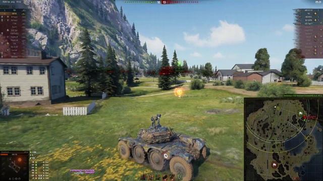 WoT: Panhard EBR 90, impressive carry! смотреть онлайн