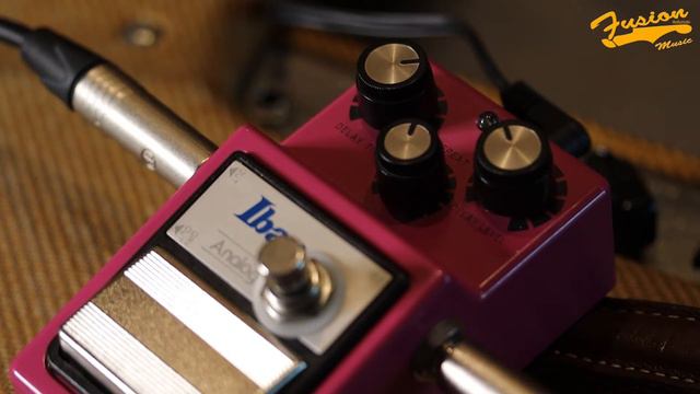 Ibanez Analog Delay AD9 Keeley / gear demo by Fusion Music смотреть онлайн