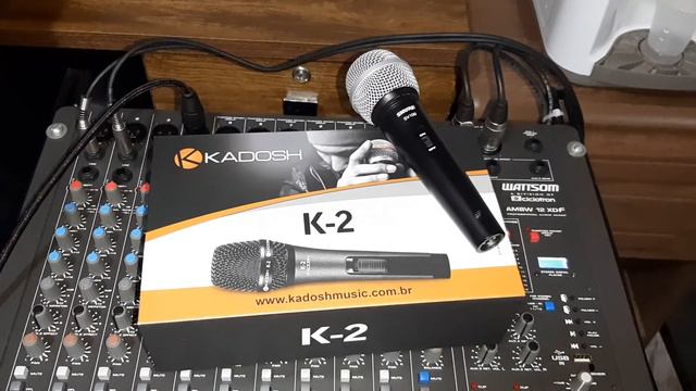 MICROFONE KADOSH COM FIO K-2 TOP RECOMENDO смотреть онлайн