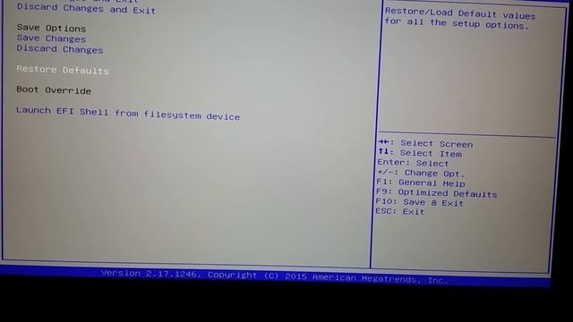 Aptio Setup Utility - Cannot Exit смотреть онлайн