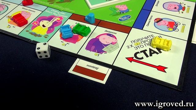 Монополия: Свинка Пеппа. . Обзор настольной игры от Игроведа смотреть онлайн