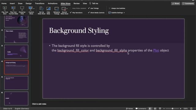 Python Bokeh Interactive Data Visualization Tutorial|Bokeh Plot Background Styling|Part:6 смотреть онлайн